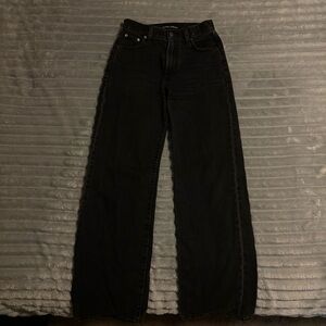 Aritzia Denim Forum Farrah High Rise Black Jeans *worn only a few times*